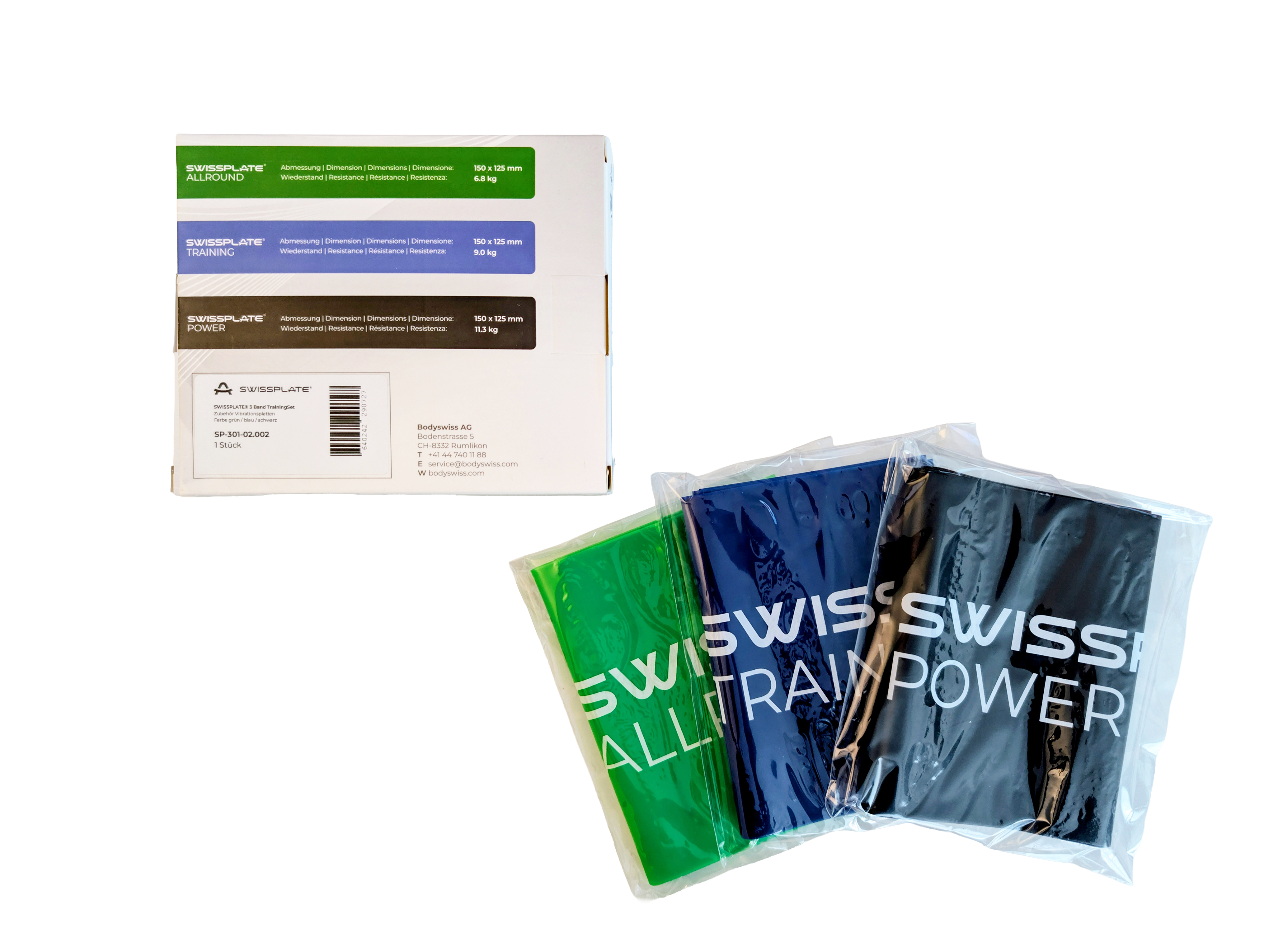 Ensemble d'entraînement SWISSPLATE® à 3 bandes 